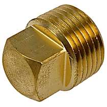 785-072 AutoGrade Series Oil Drain Plug - Natural, Steel, Pipe, Direct Fit, Sold Individually