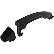 Front, Passenger Side or Rear, Driver or Passenger Black Exterior Door Handle, Without Key Hole, Without Passive Entry, Help Series - Front, Passenger Side or Rear, Driver or Passenger Side