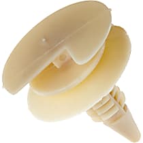 799-130 AutoGrade Series Clips & Fasteners - White, Nylon-plastic, Direct Fit, Set of 15