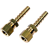 OE Solutions Series Fuel Fitting - Brass, Universal