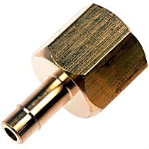 OE Solutions Series Fuel Fitting - Brass, Brass, Universal