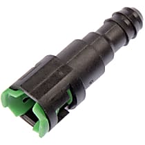 OE Solutions Series Fuel Fitting - Black, Plastic, Universal