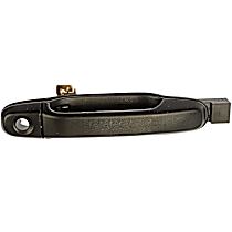 Front, Driver Side Textured Black Exterior Door Handle, With Key Hole, Help Series