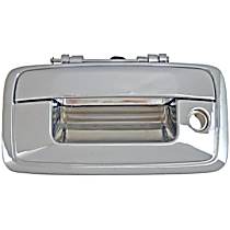 82548 Help Series Tailgate Handle, Chrome Metal