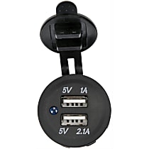 OE Replacement Series USB Auxiliary Port - Black