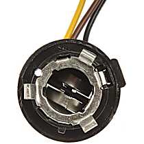 Turn signal light Bulb Socket, With Square Socket Mount - 