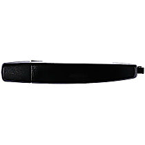 Front, Passenger Side Textured Black Exterior Door Handle, Without Key Hole, Help Series