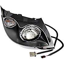 888-5101 Passenger Side Halogen Headlight, With bulb(s), OE Replacement, HD Solutions Series