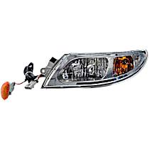 888-5106 Driver Side Halogen Headlight, With bulb(s), OE Replacement, HD Solutions Series