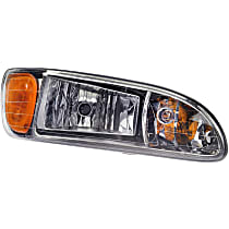 Passenger Side Halogen Headlight, With bulb(s), OE Replacement, HD Solutions Series