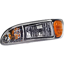Driver Side Halogen Headlight, With bulb(s), OE Replacement, HD Solutions Series