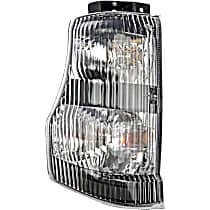 888-5605 Front, Passenger Side Turn Signal Light, With bulb(s), HD Solutions Series
