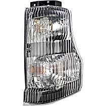 888-5606 Front, Driver Side Turn Signal Light, With bulb(s), HD Solutions Series