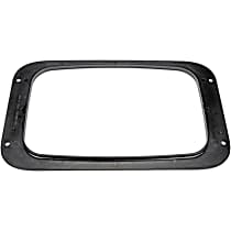 889-5503 Driver or Passenger Side Headlight Bezel, Black HD Solutions Series
