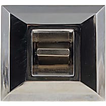 901-020 Front, Passenger Side or Rear, Driver or Passenger Side Window Switch, Chrome