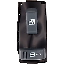 901-047 Front, Passenger Side OE Solutions Series Window Switch Gray