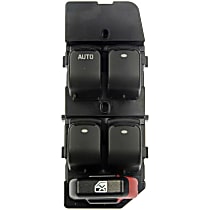 901-079 Front, Driver Side OE Solutions Series Window Switch Black