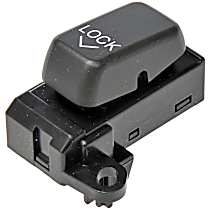 901-113 Front or Rear, Driver or Passenger Side Door Lock Switch Black