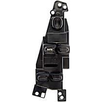 901-400 Front, Driver Side OE Solutions Series Window Switch Black 5 Buttons