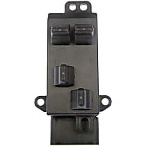 901-445 Front, Driver Side OE Solutions Series Window Switch Black