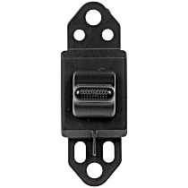 901-451 Front, Driver or Passenger Side Door Lock Switch Black
