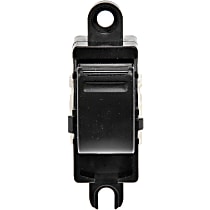 901-872 Rear, Driver or Passenger Side Window Switch, Black, 1 Button