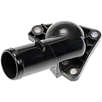 902-5195 Thermostat Housing - Black, Plastic, Direct Fit, Sold individually