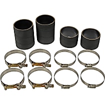 904-220 Intercooler Coupler - Black and Natural, Rubber and metal, Direct Fit