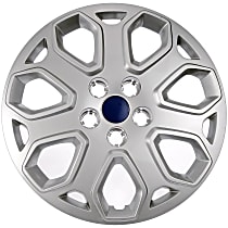 910-108 Hub Cap - Gray, Plastic, Direct Fit, Sold individually