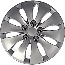 910-115 Hub Cap - Gray, Plastic, Direct Fit, Sold individually