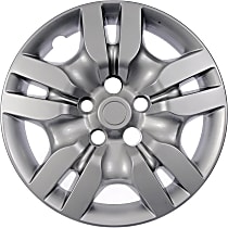 910-117 Hub Cap - Gray, Plastic, Direct Fit, Sold individually