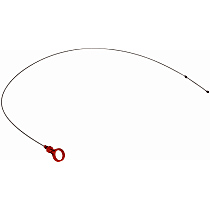 917-327 Automatic Transmission Dipstick - Red, Steel, Non-locking, Direct Fit, Sold individually
