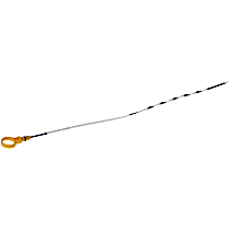 917-424 Help Series Oil Dipstick - Yellow, Stainless Steel, Direct Fit, Sold individually