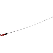 Help Series Automatic Transmission Dipstick - Red, Steel, Locking, Direct Fit, Sold Individually