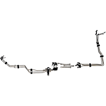 919-814 Fuel Line - Natural, Stainless Steel, Fuel Line, Direct Fit, Kit