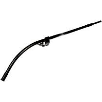 921-062 Oil Dipstick Tube - Black, Steel, Direct Fit