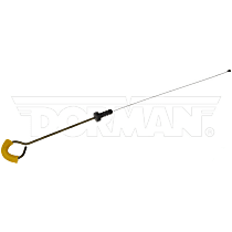 921-068 Automatic Transmission Dipstick - Yellow, Metal and Rubber, Non-locking, Sold individually
