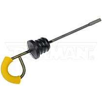 921-074 Automatic Transmission Dipstick - Yellow, Metal and Rubber, Non-locking, Direct Fit, Sold individually