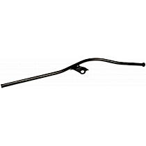 Help Series Oil Dipstick Tube - Black, Metal, Direct Fit