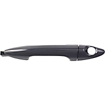 Front, Driver Side Black Exterior Door Handle, Without Key Hole, Help Series