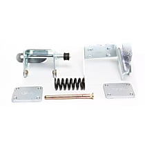 Front, Driver Side, Upper Door Hinge, Door Side