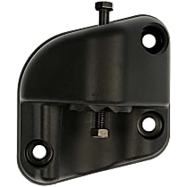 924-5105 Mirror Hardware - Black, Plastic and Metal Material, Direct Fit, Sold individually