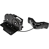 924-528 Spare Tire Carrier - Black, Steel and Plastic, Direct Fit, Assembly