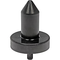 924-5410CD Hood Pins - Black, Rubber, Direct Fit