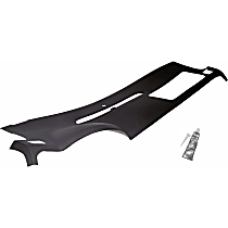 926-120 Dash Cover, Black, Molded; Overlay Over Factory Dash, OE Solutions Series
