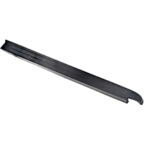 926-948 Bed Rail Cap - Black, Plastic, Direct Fit, Sold individually