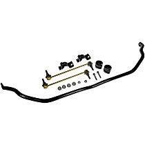 927-300 Front Sway Bar Kit, Non-adjustable, Powdercoated Black