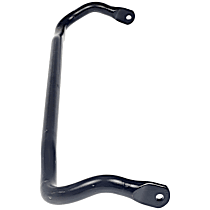 927-601 Front Sway Bar Kit, Steel, 1.22 in., Non-adjustable, Black