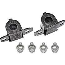 Rear, Driver and Passenger Side Sway Bar Bushing, Automatic Transaxle, 20 mm Diameter Bar, Set of 2, OE Solutions Series