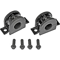 Front, Driver or Passenger Side Sway Bar Bushing, Rear Wheel Drive, With 28 mm Diameter Bar, Sold individually, OE Solutions Series - Front, Driver or Passenger Side
